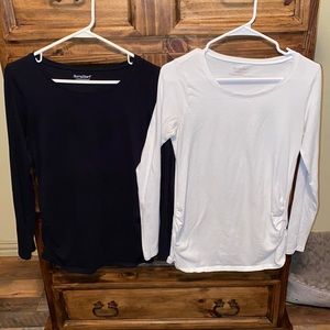 Set of 2 maternity Long Sleeved T-shirts